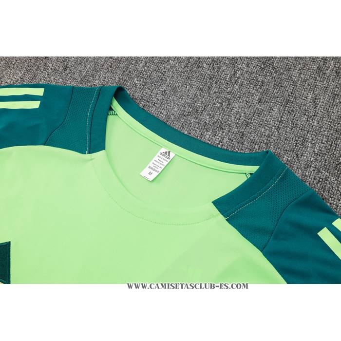Chandal del Mexico 24-25 Manga Corta Verde - Pantalon Corto